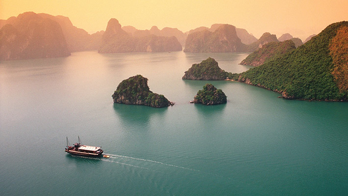 Vịnh hạ Long.
