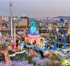 Tour Tết Hàn Quốc 5N4Đ: Hà Nội - Seoul - Lotte World - Trượt Tuyết Elysian - Hái Dâu - Tháp Nam San