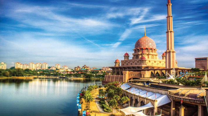 Khu thành phố mới Putrajaya.