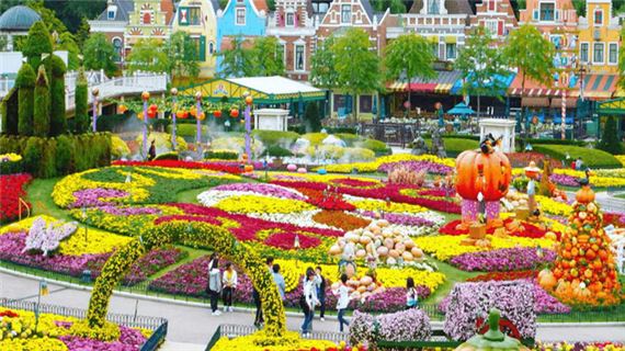 Công viên giải trí đa dạng Everland.