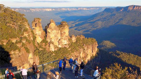 Quan cảnh tại Blue Mountains.