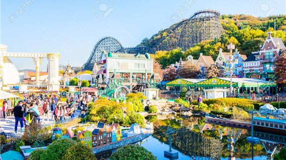 Công viên giải trí đa dạng Everland.