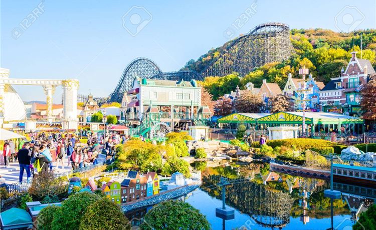 Công viên giải trí đa dạng Everland.