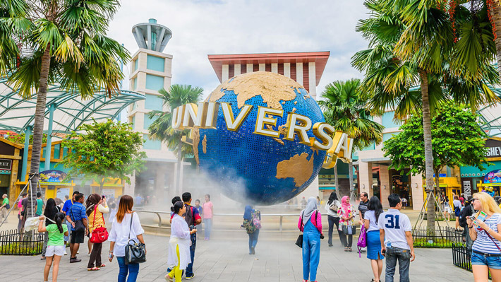 Biểu tượng Universal Studio nổi tiếng.