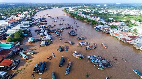 Chợ Nổi Cái Răng.