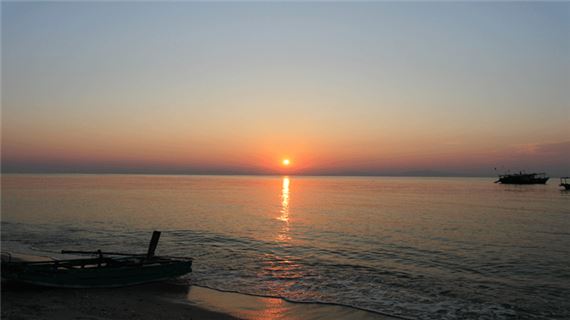 Ngắm Hoàng Hôn Trên Đảo