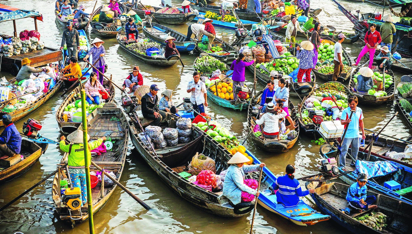 Chợ nổi Cái Răng