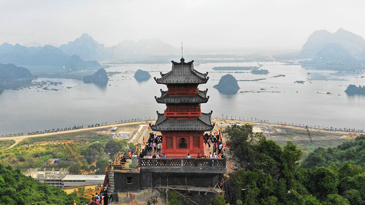 Chùa Ngọc - Đàn tế trời của chùa Tam Chúc