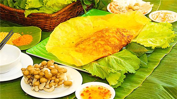 Bánh xèo miền Tây.