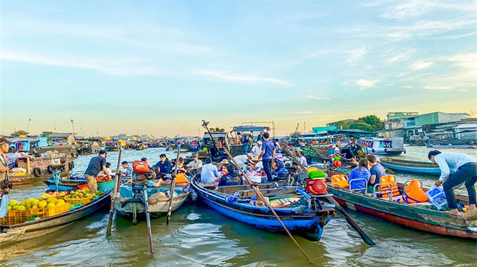 Chợ Nổi Cái Răng.