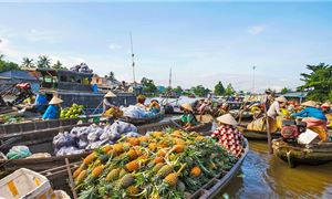 Chợ Nổi Cái Răng.
