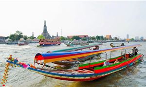 Dạo thuyền sông Chaophraya