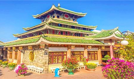 Tour Châu Đốc 1N1Đ: HCM - Miếu Bà Chúa Xứ - Núi Cấm