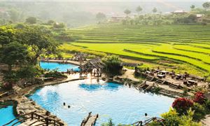 Suối nước nóng Trạm Tấu