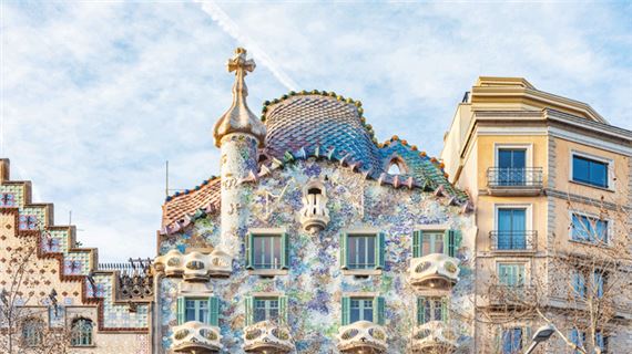 Tòa nhà Casa Batllo.