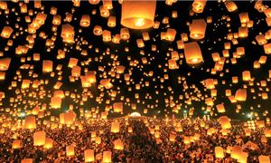 Lễ Hội thả đèn trời Yipeng