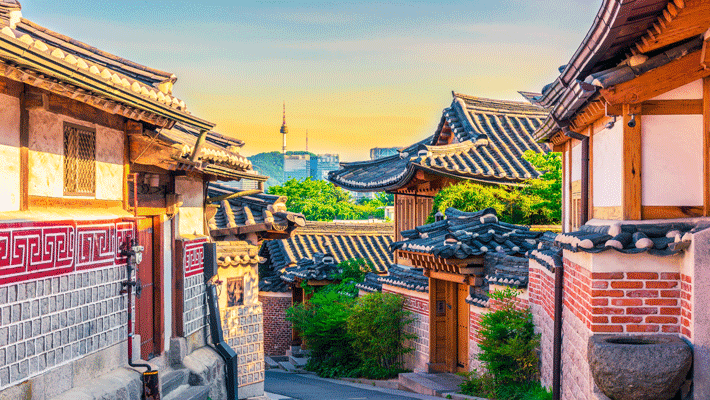 Làng Hanok Namsangol.