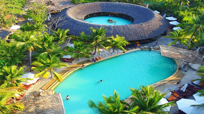 Khu tắm bùn khoáng I-Resort.