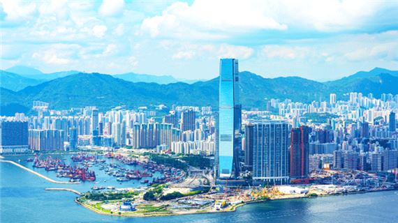 Quan cảnh Hongkong.