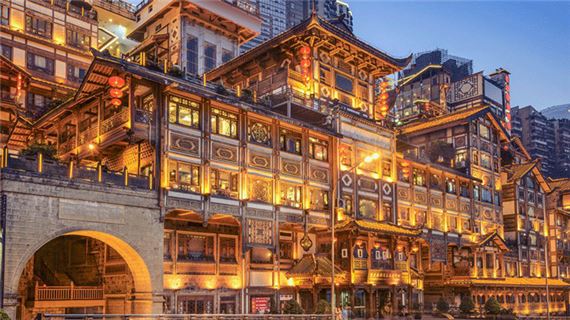 Phố cổ Hồng Nhai Động mang nét truyền thống lịch sử