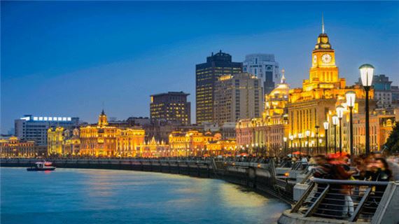 Bến Thượng Hải về đêm