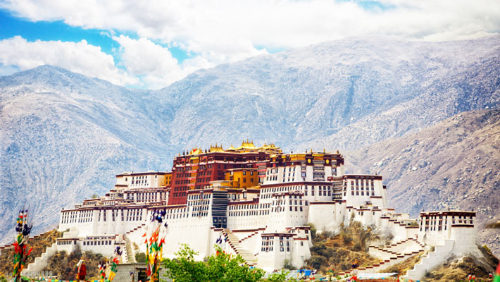 Cung điện Potala.