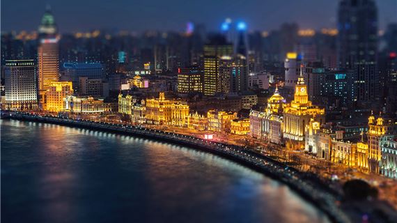 Bến Thượng Hải về đêm