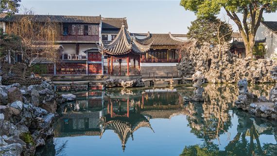 Vườn cổ Sư Tử Lâm.