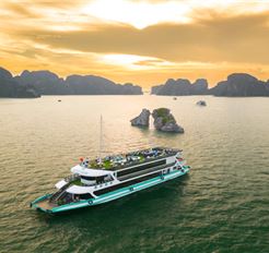 Tour Hạ Long Trong Ngày: Du Thuyền 5 Sao Amethyst Cruise