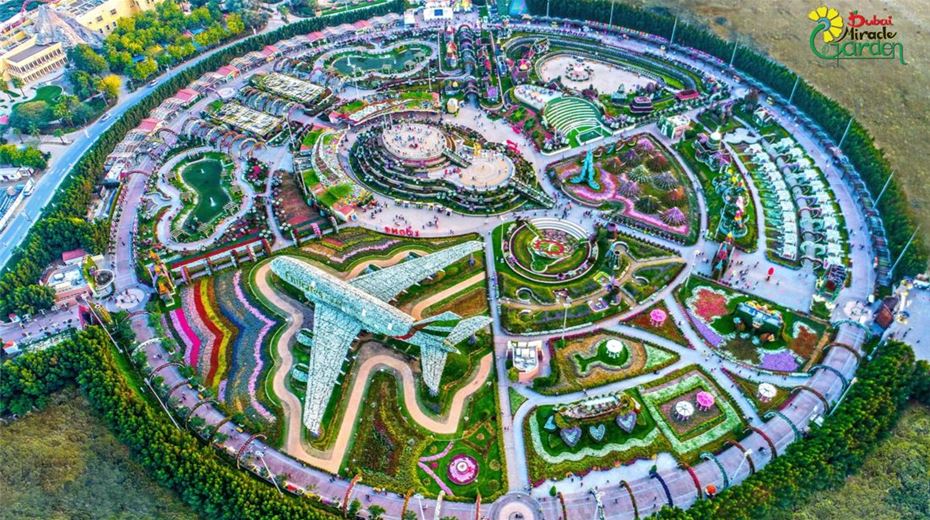 Vườn Hoa Miracle Garden.