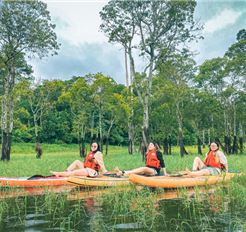 Tour Đà Lạt Trong Ngày: Chèo SUP Hồ Tuyền Lâm - Thưởng Thức BBQ