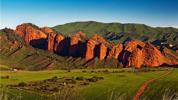 Dãy núi Jety - Oguz.