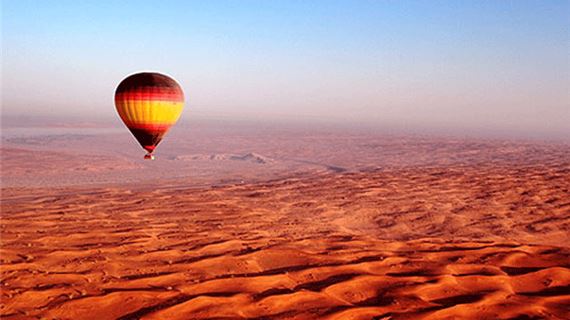 Khinh khí cầu tại Dubai