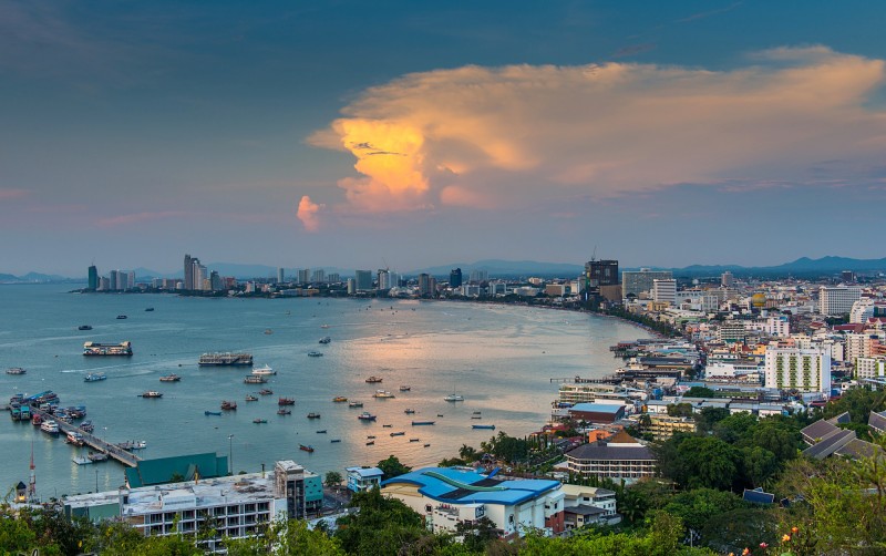 Pattaya nhìn từ trên cao