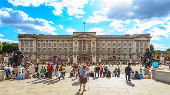 Cung điện Buckingham.