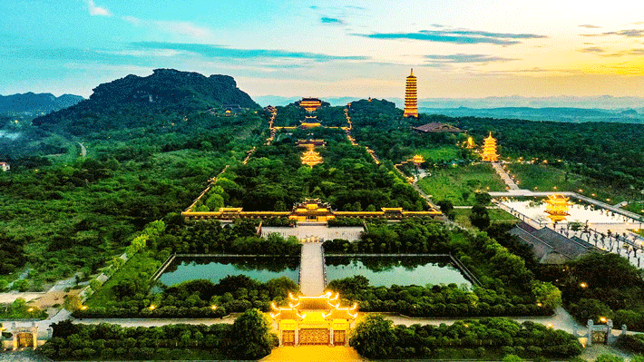 Chùa Bái Đính - Quần thể tâm linh hoành tráng, nơi hội tụ tinh hoa Phật giáo.