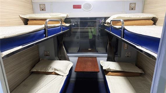 Giường mềm điều hòa.