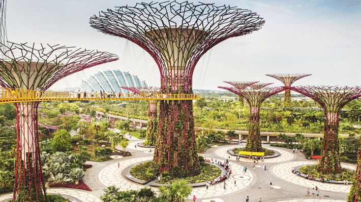 	Kỳ quan Gardens by the Bay.