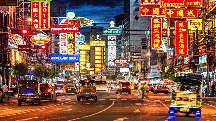 Bangkok về đêm.