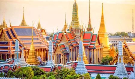 Tour Thái Lan 5N4Đ: HCM - Xứ Sở Chùa Vàng - Bangkok - Pattaya - Bảo Tàng Ánh Sáng (Bay Chiều)