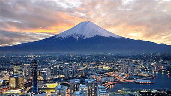 Núi Phú Sĩ - Biểu tượng hùng vĩ và thiêng liêng của Nhật Bản.