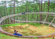 Tour Đà Lạt Nửa Ngày: Thác Datanla - Đường Hầm Đất Sét - Crazy House