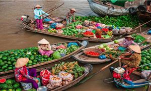 Chợ Nổi Cái Răng.