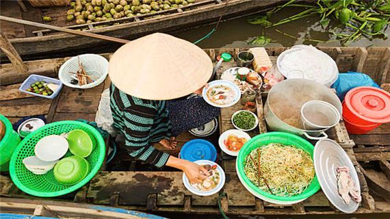 Chợ Nổi Cái Răng.