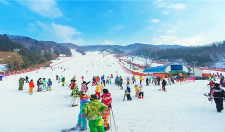 Tour Tết Hàn Quốc 5N4Đ: HCM - Công Viên Lotte World - Trượt Tuyết Yangji Pine
