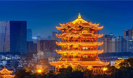 Tour Trung Quốc 4N3Đ: Hà Nội - Vũ Hán - Hoàng Hạc Lâu - Đông Hồ - Chùa Cổ Đức