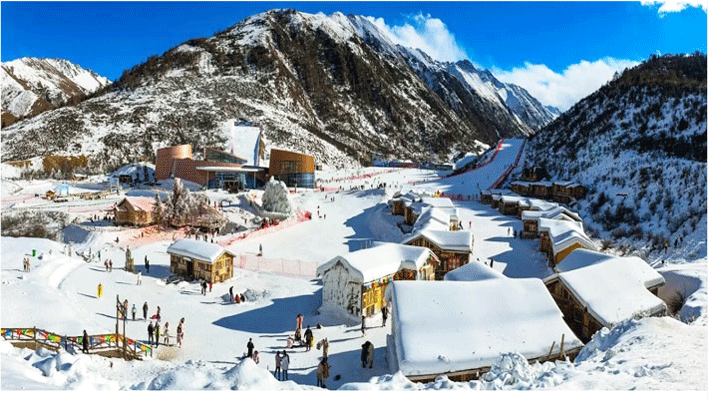 Khu trượt tuyết Gia Cô Sơn.