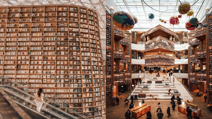 Thư Viện Starfield Hàn Quốc.