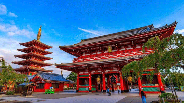 Chùa Asakusa.