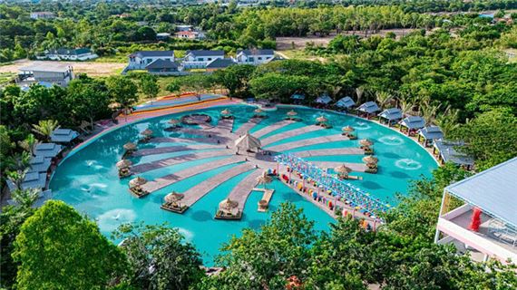 Café Đảo Cọ Lala Lake.